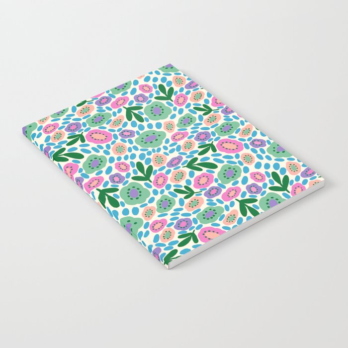 Colorful Cute Floral Notebook Gallery Image 2