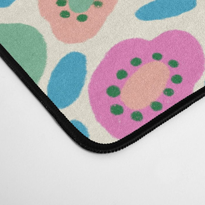 Colorful Cute Floral Desk Mat Gallery Image 4