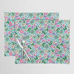 Colorful Cute Floral Placemat Gallery Image 1