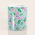 Colorful Cute Floral Coffee Mug Gallery Image 4