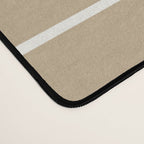 Minimal Arch LVI Neutral Tan Modern Geometric Lines Desk Mat Gallery Image 4