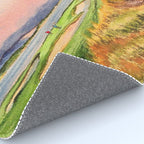 Pebble Beach Golf Course 7th Hole Rug Gallery Image 4