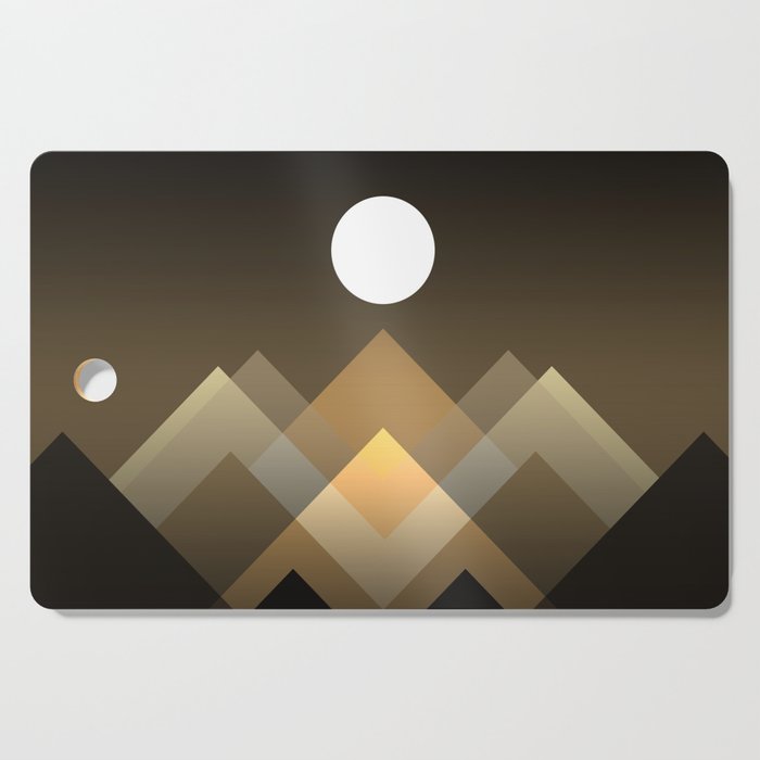 Path between hills Cutting Board Gallery Image 1