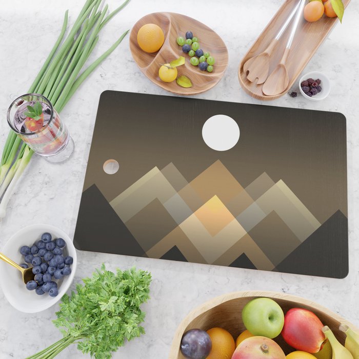 Path between hills Cutting Board Gallery Image 2