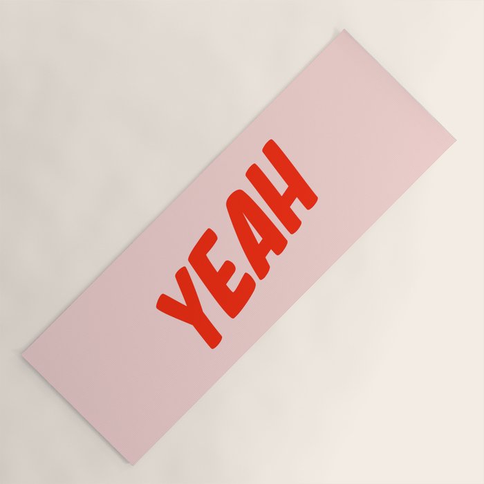 Yeah Yeah Yeah Yoga Mat Gallery Image 1
