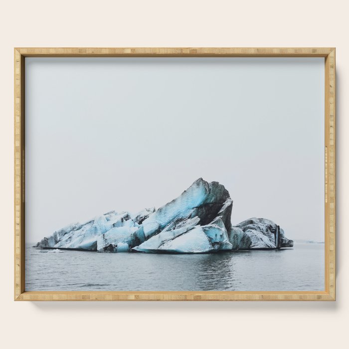 Jökulsárlón, Iceland Serving Tray Gallery Image 1