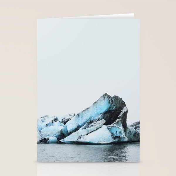 Jökulsárlón, Iceland Stationery Card Gallery Image 1