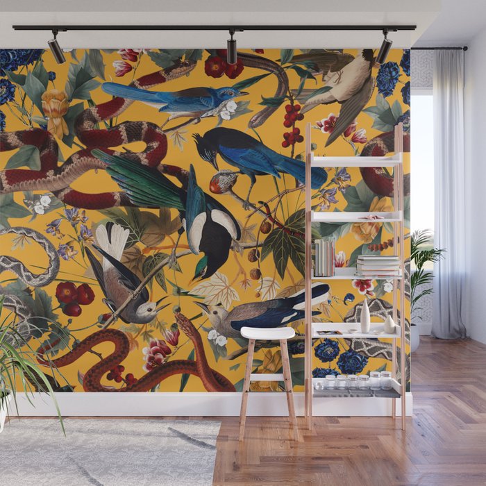 Dangers in the Forest X Wall Mural Gallery Image 1
