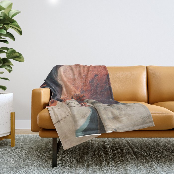 Don't Forget your Path Throw Blanket Gallery Image 1