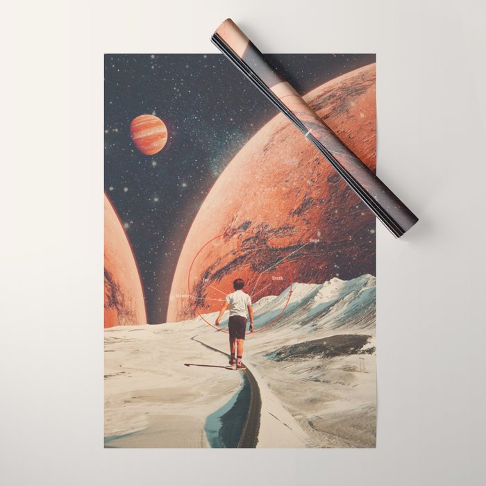 Don't Forget your Path Wrapping Paper Gallery Image 1