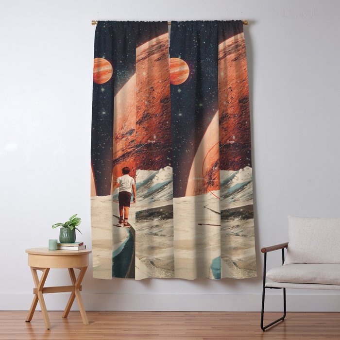 Don't Forget your Path Window Curtain Gallery Image 1