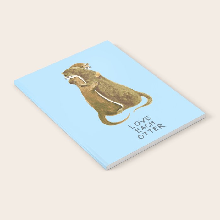 Love each otter Notebook Gallery Image 2