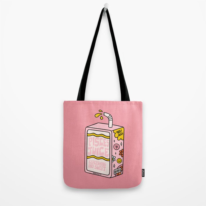 Pisces Juice Box Tote Bag Gallery Image 2