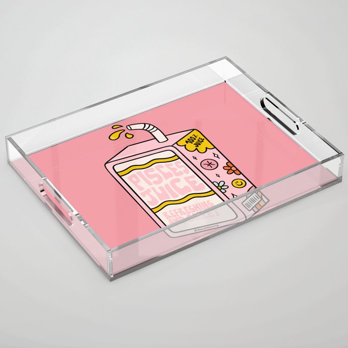 Pisces Juice Box Acrylic Tray Gallery Image 1