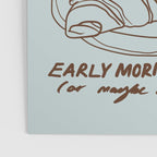 Coffee and Croissant Club  Poster Gallery Image 3