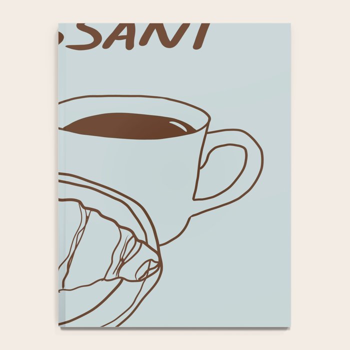 Coffee and Croissant Club  Notebook Gallery Image 4