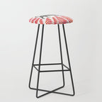 Black Jaguar - Red Leaf Palette Stool Gallery Image 1