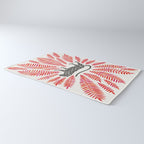 Black Jaguar - Red Leaf Palette Rug Gallery Image 3