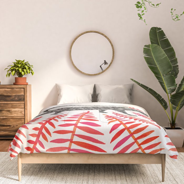 Black Jaguar - Red Leaf Palette Comforter Gallery Image 3