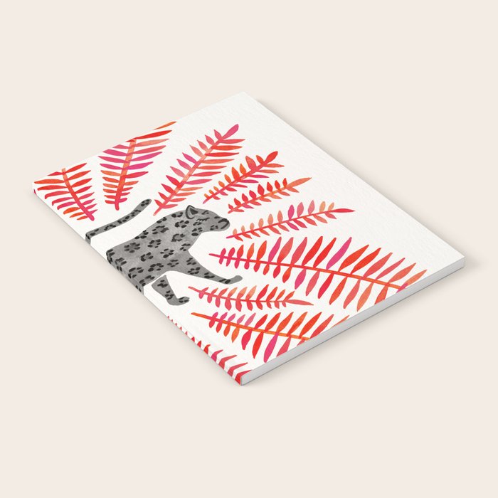 Black Jaguar - Red Leaf Palette Notebook Gallery Image 1