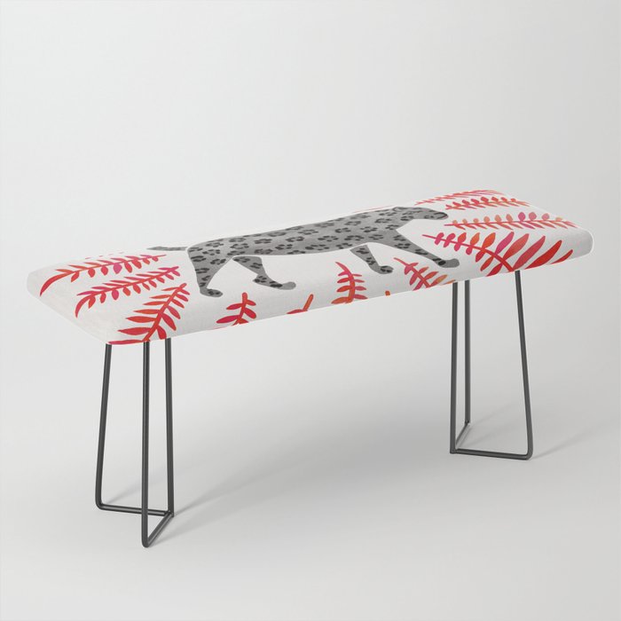 Black Jaguar - Red Leaf Palette Bench Gallery Image 1