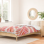Black Jaguar - Red Leaf Palette Duvet Cover Gallery Image 2
