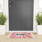 Black Jaguar - Red Leaf Palette Welcome Mat Gallery Image 3