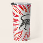 Black Jaguar - Red Leaf Palette Travel Mug Gallery Image 3