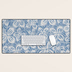 Dogwood Blue Desk Mat Gallery Image 1