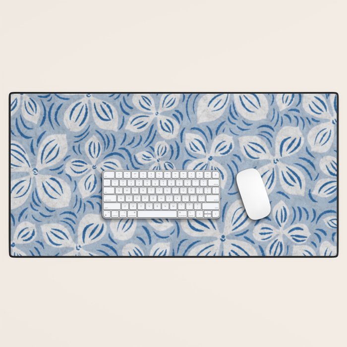 Dogwood Blue Desk Mat Gallery Image 1