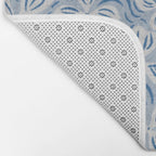Dogwood Blue Bath Mat Gallery Image 2