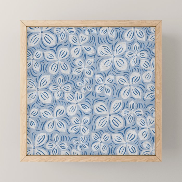 Dogwood Blue Mini Art Print Gallery Image 1