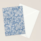 Dogwood Blue Stationery Card Gallery Image 2