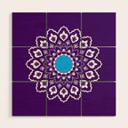 Mughal Motifs Wood Wall Art Gallery Image 1