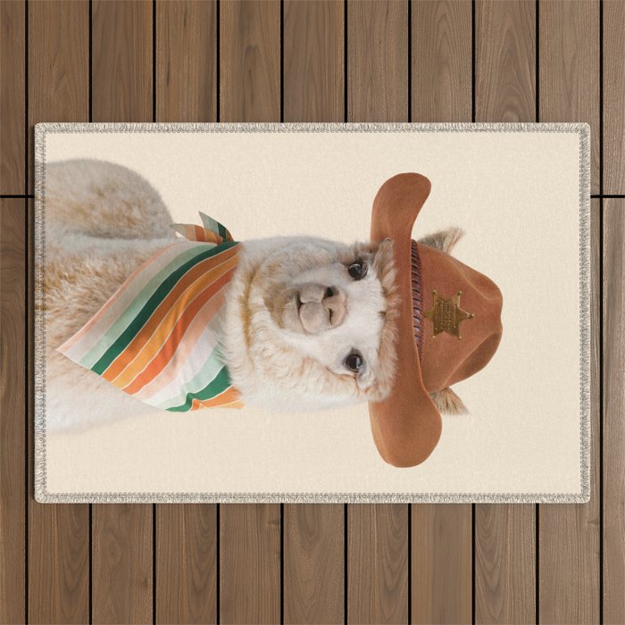 Cowboy Alpaca Outdoor Rug Gallery Image 1