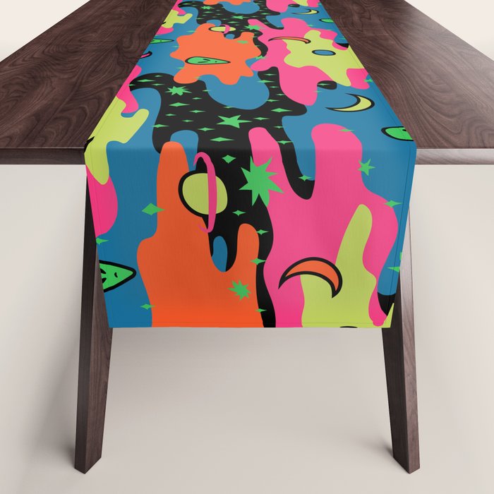 Psychedelic Space Table Runner Gallery Image 1