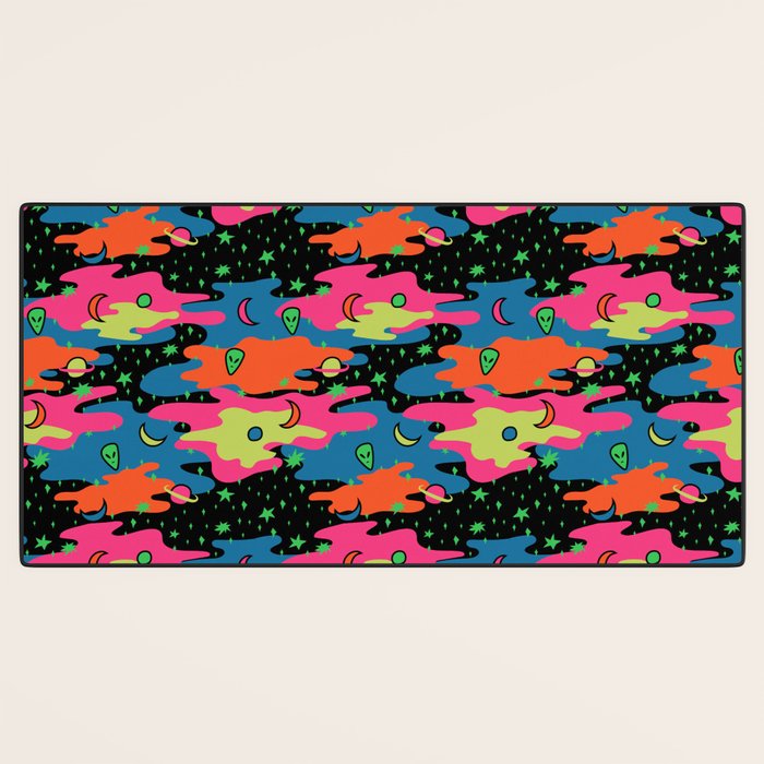 Psychedelic Space Desk Mat Gallery Image 3