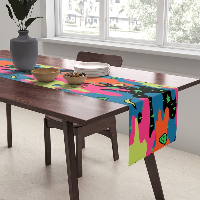 Psychedelic Space Table Runner Gallery Image 2