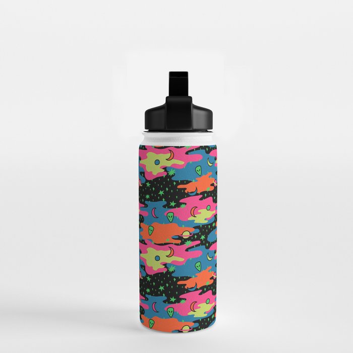 Psychedelic Space Water Bottle Gallery Image 2