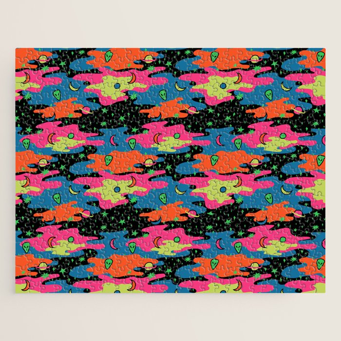 Psychedelic Space Jigsaw Puzzle Gallery Image 1