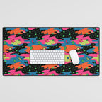 Psychedelic Space Desk Mat Gallery Image 1