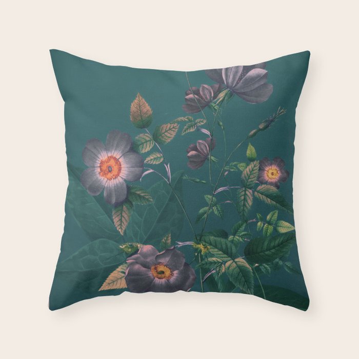 Night Garden 5 Throw Pillow Gallery Image 6