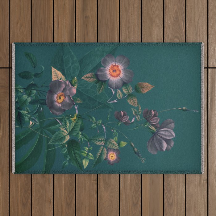 Night Garden 5 Outdoor Rug Gallery Image 1