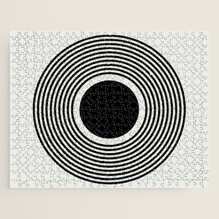 minimal circle  Jigsaw Puzzle Gallery Image 1