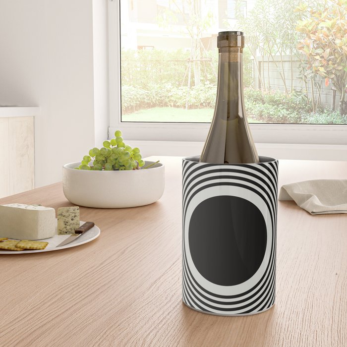minimal circle  Wine Chiller Gallery Image 4
