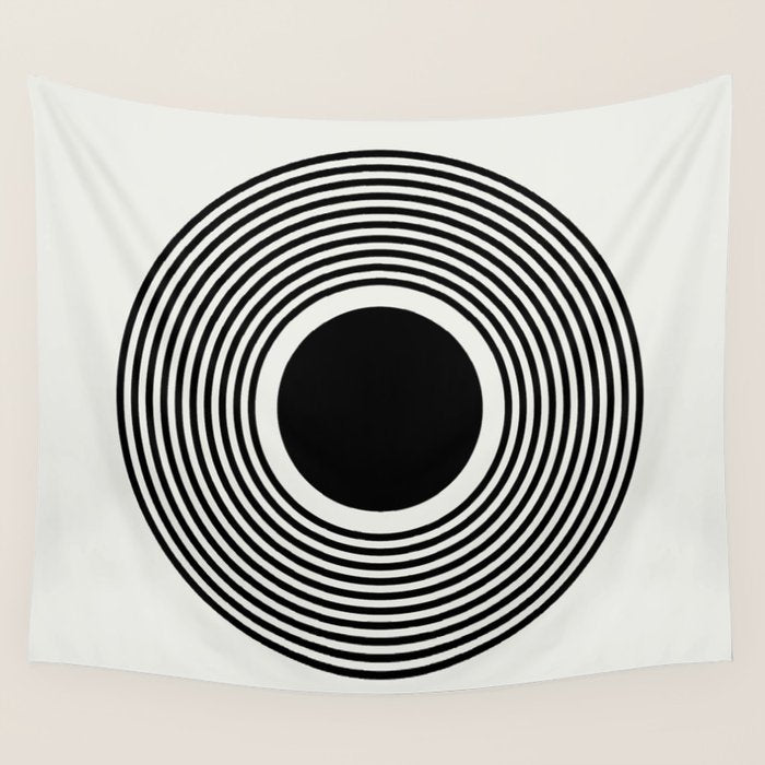 minimal circle  Wall Tapestry Gallery Image 4