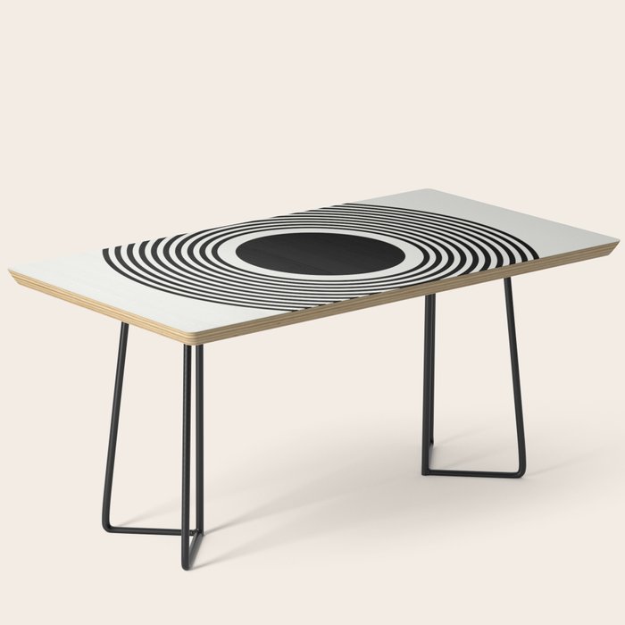 minimal circle  Coffee Table Gallery Image 1