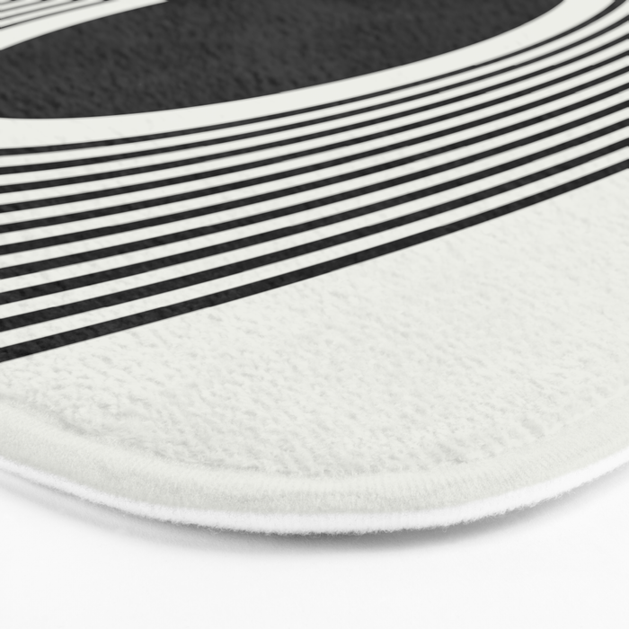 minimal circle  Bath Mat Gallery Image 3