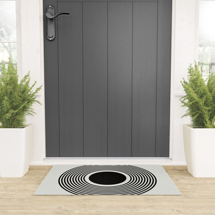 minimal circle  Welcome Mat Gallery Image 3