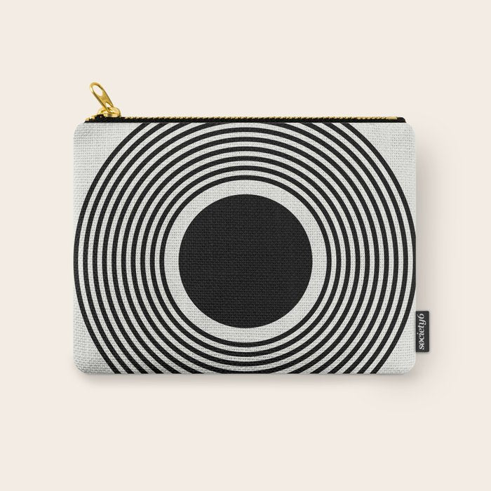 minimal circle  Carry All Pouch Gallery Image 1